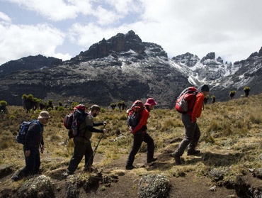Mount Kenya Climb - Sirimon Route